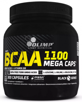 BCAA mega caps 1100 аминокислоты Olimp Labs