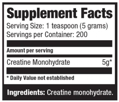 Creatine Monohydrate Ultimate Nutrition