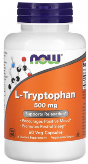 NOW L-Tryptophan 500 mg