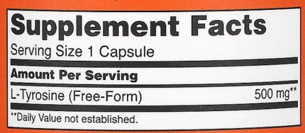 NOW L-Tyrosine 500 mg