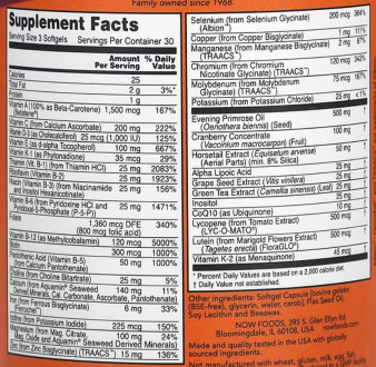 NOW Eve Superior Womens Multi Softgels, Tabs, Caps
