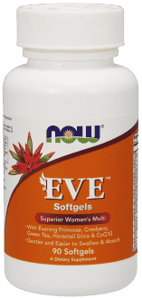 NOW Eve Superior Womens Multi Softgels, Tabs, Caps