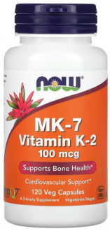 NOW MK-7 Vitamin K-2 100 mcg