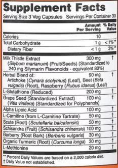 Liver Refresh (Ливер Рефреш) Now Foods