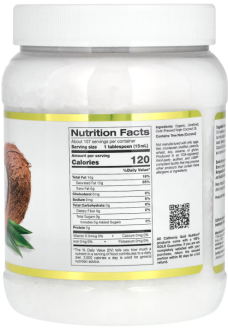 Кокосовое масло, Органик, California Gold Nutrition, Cold-Pressed Organic Virgin Coconut Oil