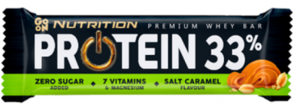 Батончик Protein 33% GoOn Salt Caramel 50 г 1/25