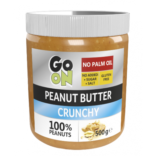 Peanut butter crunchy 500г (стекло)