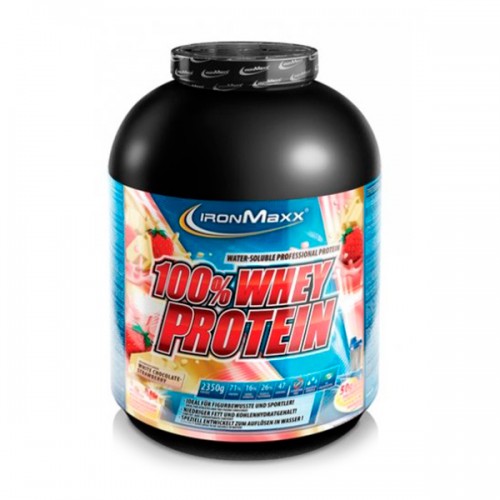 100% Whey Protein - 2350 г (банка) - Белый шоколад 02/2021