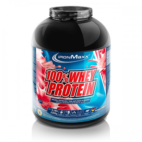100% Whey Protein - 2350 г (банка) - Малина