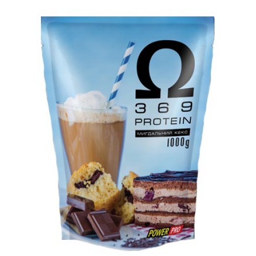 Protein Omega 3 6 9, 1 кг - миндальный кекс