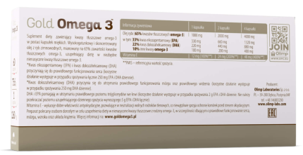 Gold Omega 65% (sport) витамины Olimp Labs