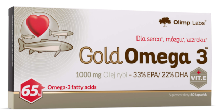 Gold Omega 65% (sport) витамины Olimp Labs