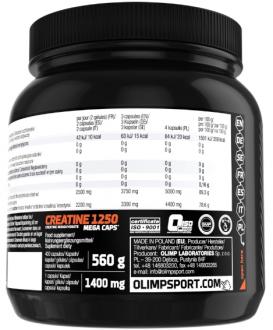 Creatine Mega Caps 1250 от Olimp Labs