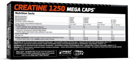 Creatine Mega Caps 1250 от Olimp Labs