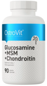 Glucosamine+MSM+Chondroitin OstroVit (90 таб.)