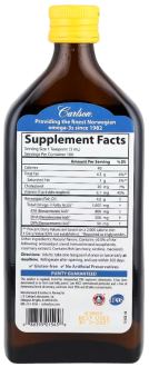 Рыбий жир, Carlson Labs, Лимон, 500 мл