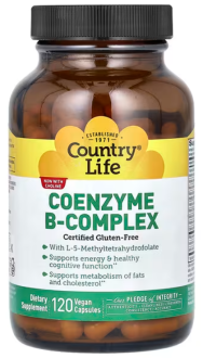 Коэнзим B-комплекс, Country Life,120 кап.