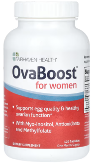 Здоровье яйцеклеток OvaBoost, Fairhaven Health, 120 кап.