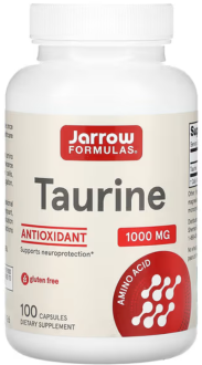Таурин, Jarrow Formulas, 1000 мг, 100 капсул