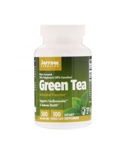 Зеленый чай (Green Tea), Jarrow Formulas, 500 мг, 100 капсул