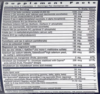 Мультивитамины, Two-Per-Day, Life Extension, 120 капсул
