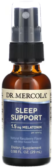 Формула сна, мелатонин и мята, Dr. Mercola, 25 мл.