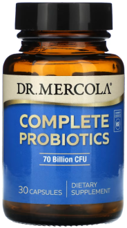Пробиотики, Dr. Mercola, Полный комплекс, 30 капсул