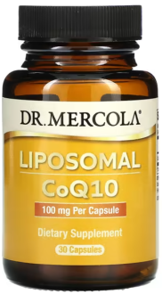 Коэнзим липосомальный Q10, Liposoma CoQ10, Dr. Mercola, 100 мг, 30 капсул