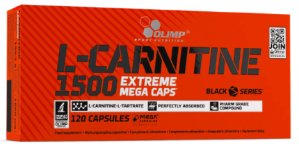 Olimp L-Carnitine 1500 Extreme Mega Caps® - 120 капсул