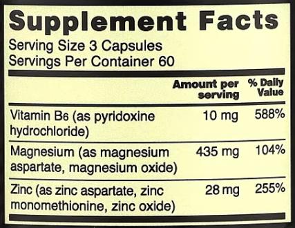 Повышение тестостерона Optimum Nutrition-ZMA 180caps