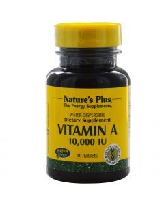 Витамин А, Vitamin A, Nature's Plus, 10 000 МЕ, 90 таблеток
