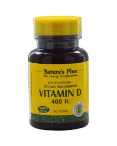 Витамин Д, Vitamin D, Nature's Plus, 400 МЕ, 90 таблеток