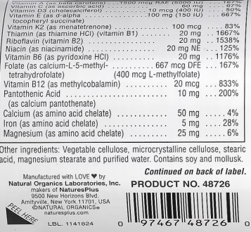Репродуктивное здоровье мужчин, Procreation Male, Nature's Plus, 60 капсул