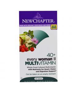Мультивитамины для женщин II 40+, Woman II Multivitamin, New Chapter, 96 таблеток