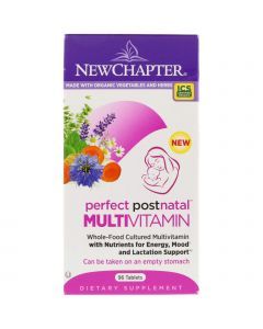 Мультивитаминный комплекс постнатальный, Postnatal MultiVitamin, New Chapter, 96 таблеток