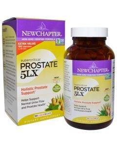 Поддержка простаты, Prostate 5LX, New Chapter, 180 капсул