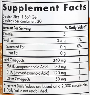 Рыбий жир для детей (клубника), Nordic Naturals, 500 мг, 30 желе