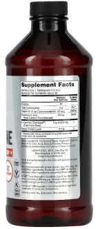 Л карнитин жидкий, L-Carnitine, Now Foods, Sports, 3000 мг, (473 мл)