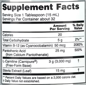 Л карнитин жидкий, L-Carnitine, Now Foods, Sports, 3000 мг, (473 мл)