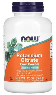 Калий цитрат, Potassium Citrate Now Foods