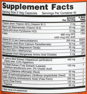 Поддержка настроения, Mood Support, Now Foods, 90 капсул
