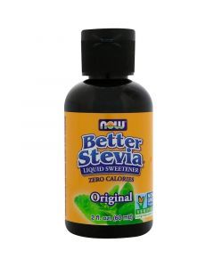 Стевия, оригинал, BetterStevia, Now Foods, 60 мл