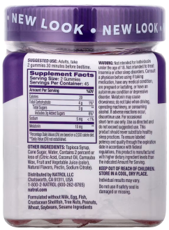 Мелатонин, Melatonin, Natrol, вкус клубника, 10 мг, 90 жевательных конфет