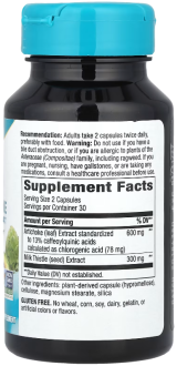 Артишок, Nature's Way, 60 капсул