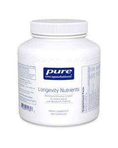 Питательные вещества для долгожительства, Longevity Nutrients, Pure Encapsulations, 240 капсул