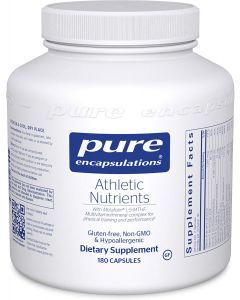 Мультивитаминно-минеральный комплекс для тренировок, Athletic Nutrients, Pure Encapsulations, 180 капсул