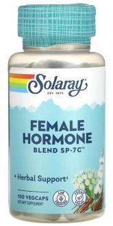 Гормональный баланс женщины, Female Hormone Blend SP-7C, Solaray, 100 капс.