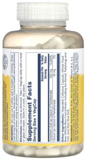 Пантотеновая кислота, Pantothenic Acid, Solaray, 500 мг, 250 вегетарианских капсул