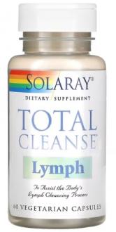 Детоксикация лимфы, Total Cleanse Lymph, Solaray, 60 вегетарианских капсул