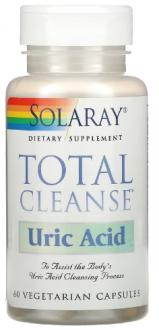 Очиститель мочевой кислоты, Total Cleanse, Solaray, 60 капс.